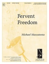 Fervent Freedom Handbell sheet music cover